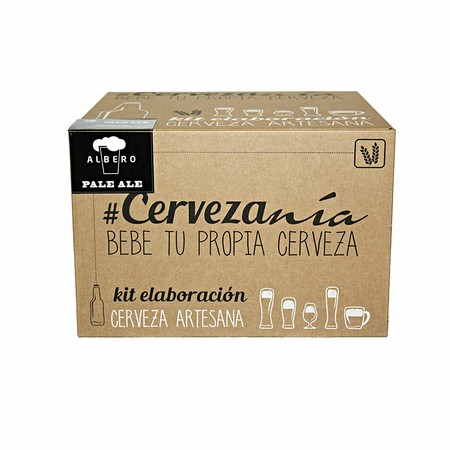 Gran regalo para los cerveceros: kit de elaboración de cerveza rubia Pale Ale de Cervezanía por 41,15 euros en Amazon