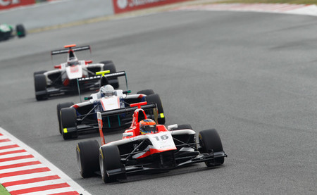 Dean Stoneman 2014 GP3 Barcelona
