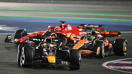 Verstappen Norris Leclerc Barein F1 2024