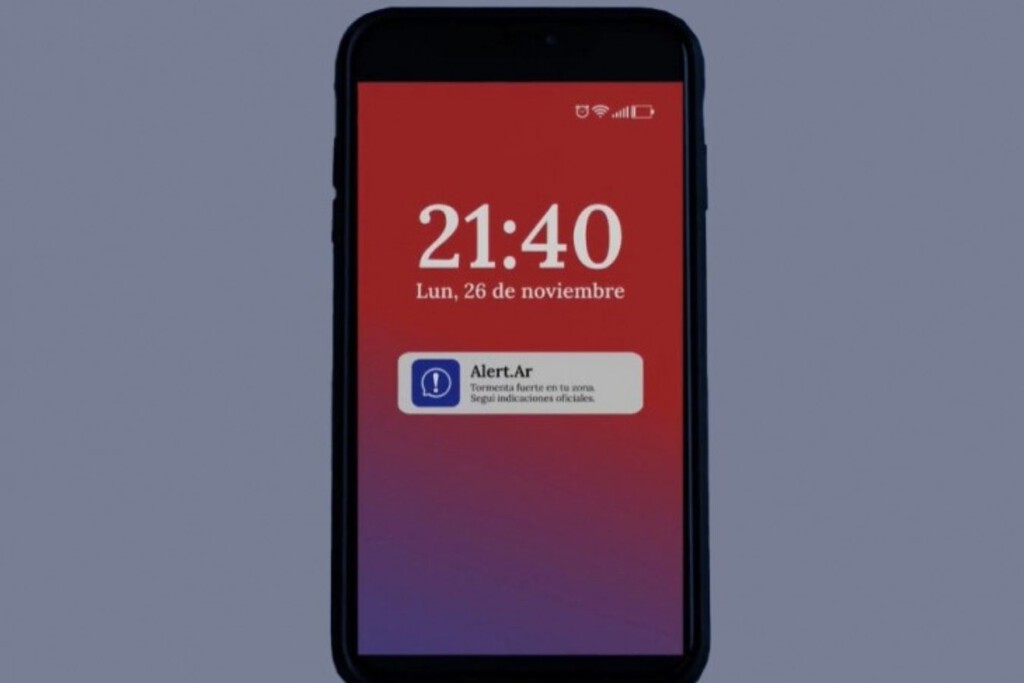 Argentina ya tiene un Sistema de Alerta Temprana que alcanza a todo el país: cómo funciona AlertAR y para qué situaciones podrá ser útil 