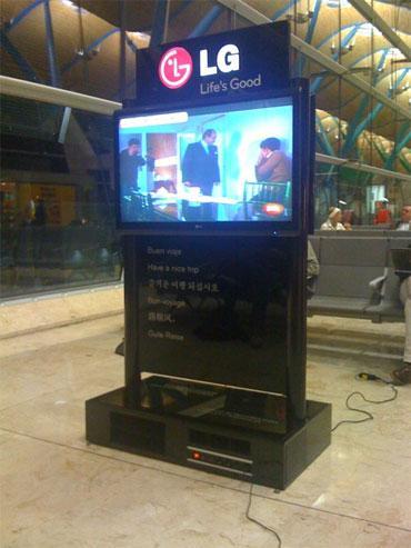 Cargador de baterías gratis en Barajas