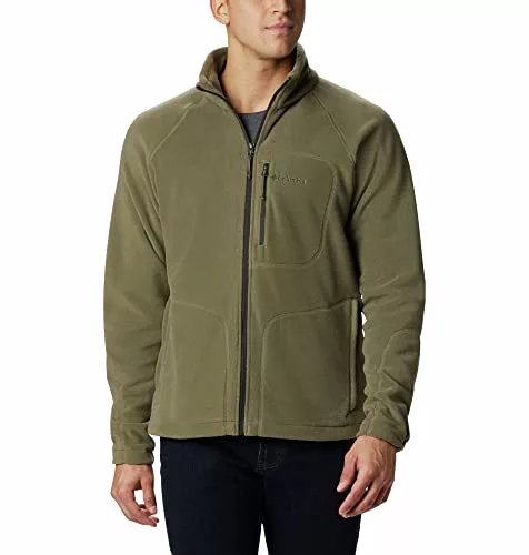 Columbia Fast Trek 2 Full Zip Fleece Chaqueta De Forro Polar, Stone Green, M Hombre
