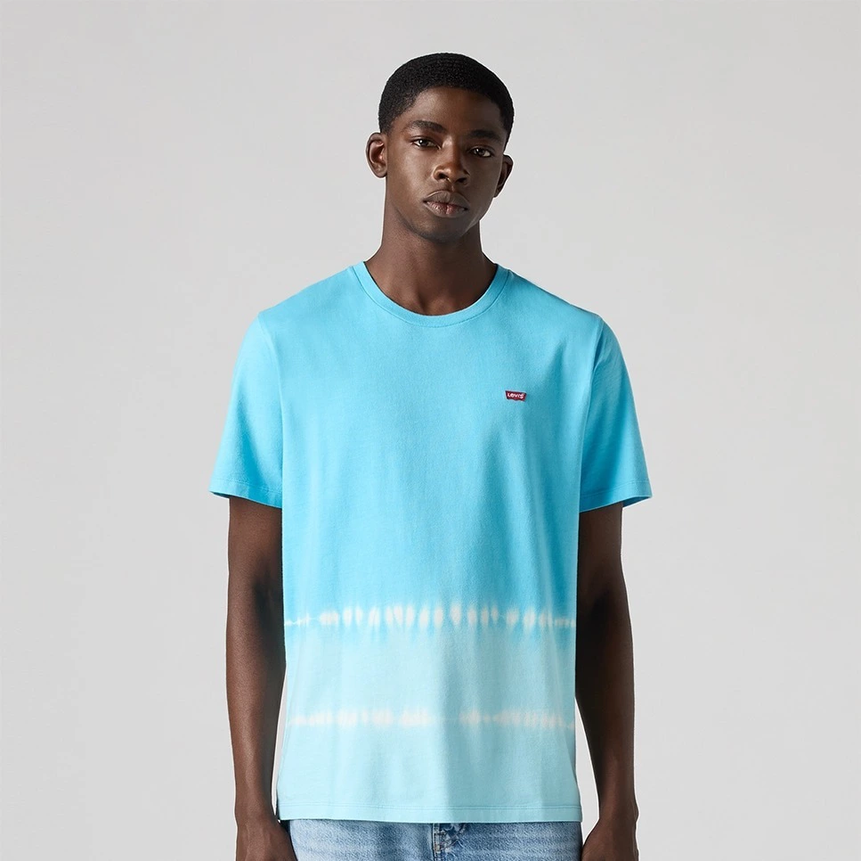 Camiseta de hombre de manga corta con cuello redondo