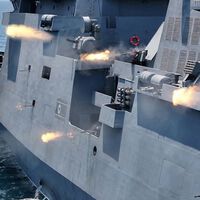 La nueva fragata de Corea del Norte parecía un barco del siglo XXI. Hasta que miras los laterales y descubres su solución contra los drones 