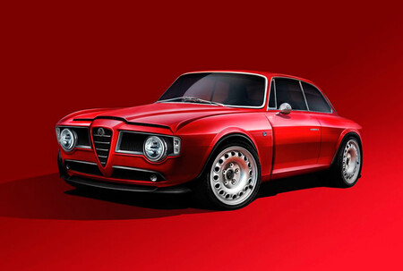 Este Emilia GT Veloce devuelve a la vida al clásico Giulia GTV: con 510 CV ha nacido para el puro disfrute