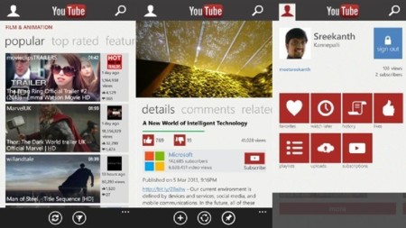 Google bloquea la nueva aplicación de YouTube para Windows Phone