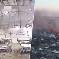 "Não esperávamos por isso": drone ucraniano revelou arsenal russo em depósito e a surpresa foi enorme, os mísseis são monstruosos 