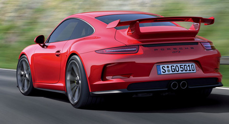 Porsche 911 GT3 (991), filtrado su aspecto