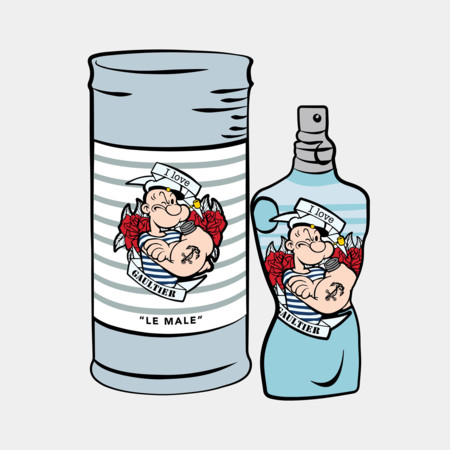 La fragancia Le Mâle Eau Fraîche de Jean Paul Gaultier huele bien, ¿sabes? Te lo dice Popeye
