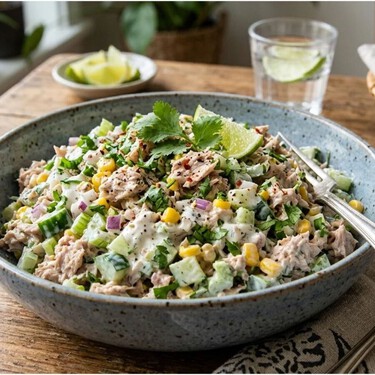 Cómo hacer una ensalada de atún: ideal hasta para desayunar por sus proteínas