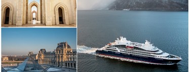 Embarcarse con el museo más visitado del mundo es posible: llegan los cruceros culturales del Louvre