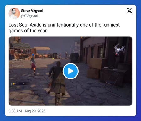 Lost Soul Aside Tweet 01 Lost Soul Aside Tweet 01
