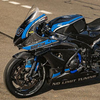Operación bikini, nivel: una Suzuki GSX-R1000 que pierde 28 kg de peso con una dieta a base de fibra de carbono