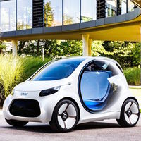 Smart EQ Vision Concept, el futuro para Smart pinta sin volante ni pedales, y compartido