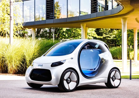 Smart EQ Vision Concept, el futuro para Smart pinta sin volante ni pedales, y compartido