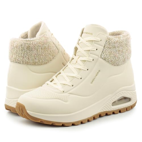 Skechers Botines Planos Rugged Mujer Natural
