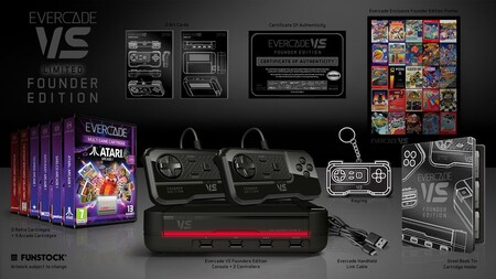 Pon a prueba tu fiebre por lo retro con esta lujosa edición de Evercade VS con tirada limitada a 5.000 unidades
