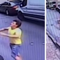 Coge al vuelo a una niña de dos años que se había precipitado por una ventana salvándole la vida