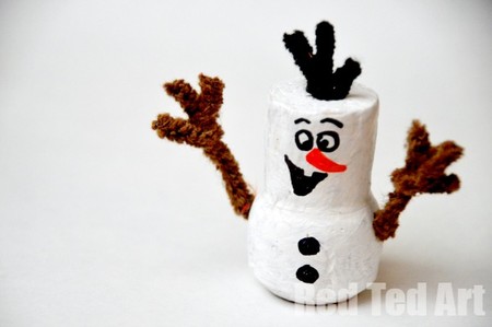 Manualidades Frozen Olaf Corcho