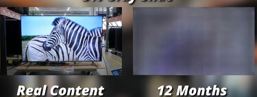Creía que las Smart TV LCD no tenían quemados del panel, pero este intenso test a 80 modelos ha dejado claro que me equivocaba
