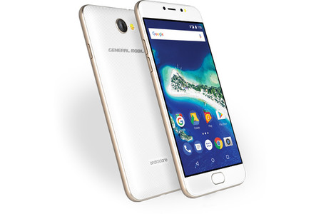 GM6 es un nuevo smartphone Android One con flash para selfies y sensor de huellas