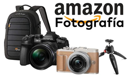 Ofertas en fotografía en Amazon para estar preparados para cuando todo vuelva a la normalidad: cámaras y objetivos Olympus, trípodes Manfrotto o mochilas Lowepro a precios rebajados