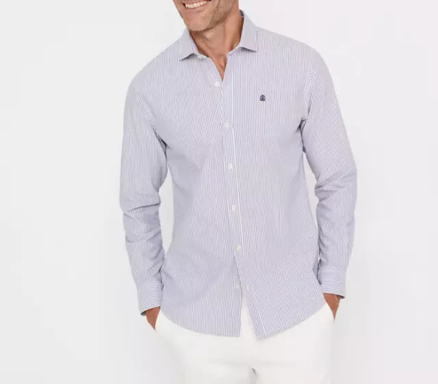 Camisa rayas Oxford