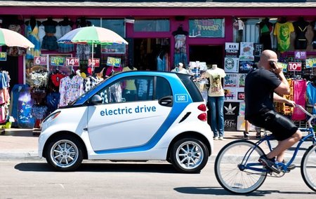 Car2go, primera flota eléctrica de coche compartido en EE.UU.