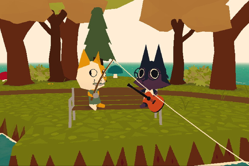 Que este "Animal Crossing para PC" sea realmente un juego es debatible, pero tiene más de 53 000 reseñas positivas en Steam. Es Webfishing
