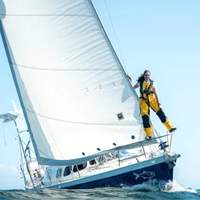 Brasileira Tamara Klink faz história e se torna 1ª latino-americana a cruzar sozinha uma das rotas marítimas mais perigosas e históricas do mundo