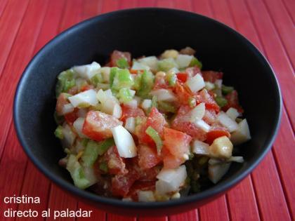 Receta de pipirrana