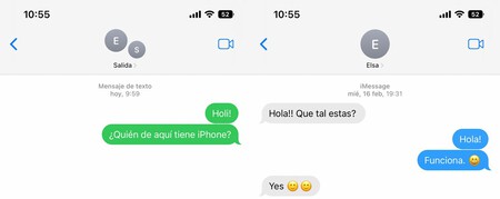 Burbujas verdes y azules