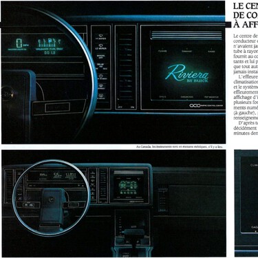 El primer carro con pantalla táctil salió en 1986. El problema es que nadie sabía utilizarla