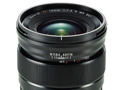 Fujifilm presenta el objetivo Fujinon XF 16 mm F1.4 R WR
