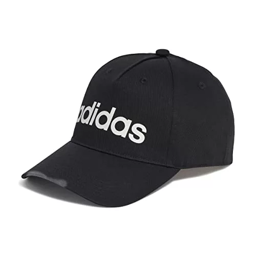 adidas Unisex adulto DAILY CAP, Black / White / White, M