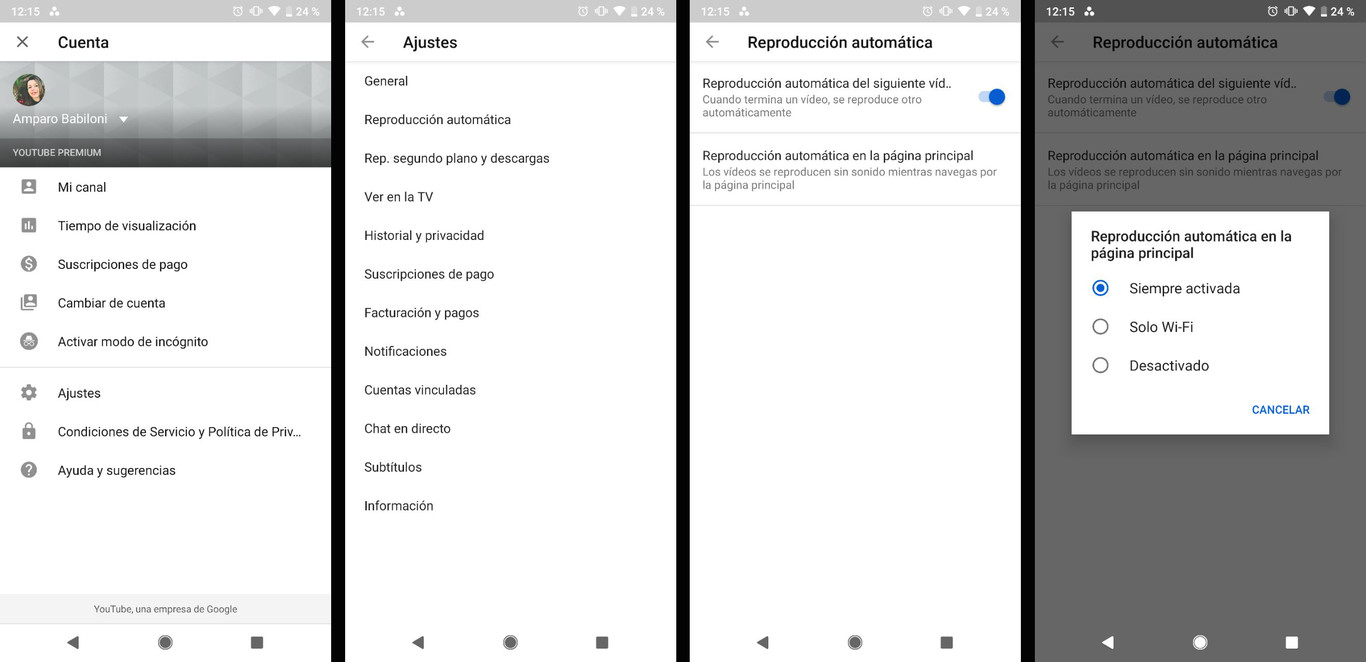 YouTube estrena la reproducción automática de vídeos en la página de ...