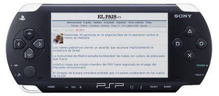 ELPAIS.es saca su versión para PSP