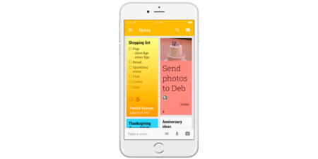 Google Keep llega a iOS y la competencia por las notas se pone interesante