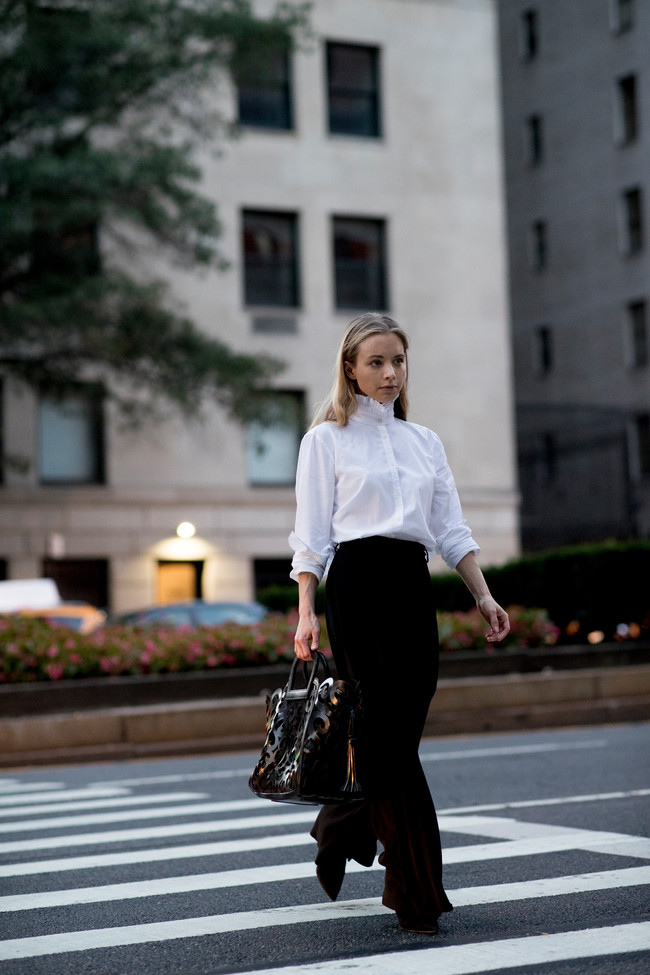 street style nyfw negro