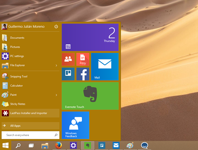 Menú inicio sí, menú inicio no: Microsoft, hay más debate alrededor de Windows 10 