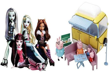 Las 'Monster High' y 'Peppa Pig', los juguetes más pedidos por los niños en su carta a los Reyes Magos