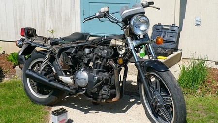 Moto desarmada