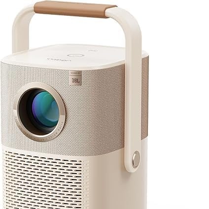 【Sound by JBL & 2,5H Batería Incorporada】Proyector Portátil WiFi Bluetooth,Yaber T2