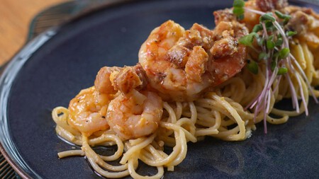 Camarones Pasta