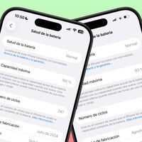 Dos iPhone idénticos a la par en ciclos de carga y uno tiene peor salud de batería. Tiene una explicación y es muy sencilla