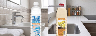 Vinagre de limpieza y vinagre blanco son muy distintos. Y cuidado porque si usas el equivocado puedes tener un susto