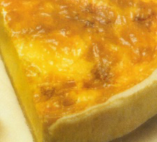 Tarta de queso brie