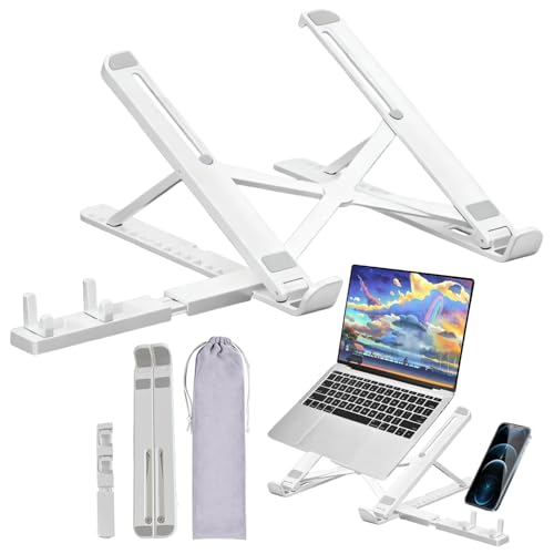 MONSTYLE Base de Laptop,Soporte para Laptop Ajuste Multiángulo Plegable
