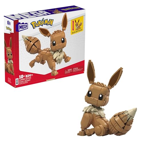 Mega Brands Construx Pokémon Jumbo Evee Juguete de Construcción 