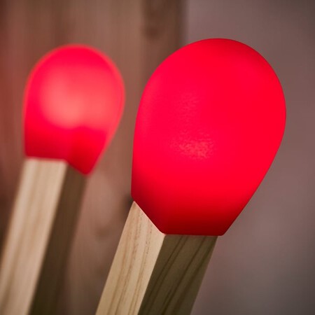 Strala Lampara Pie Con Forma Cerilla Ikea